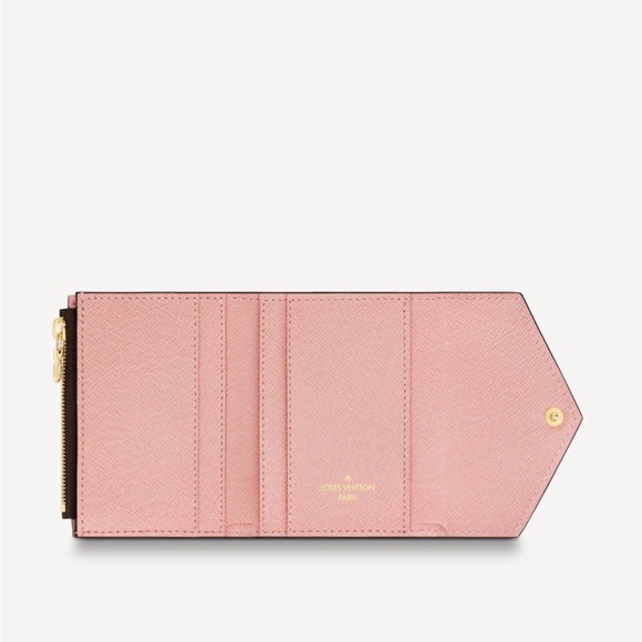 ⚡️FLASH SALE!✨LOUIS VUITTON Monogram Portefeuille Zoe Compact Wallet Pink M62933 - Picture 10 of 12